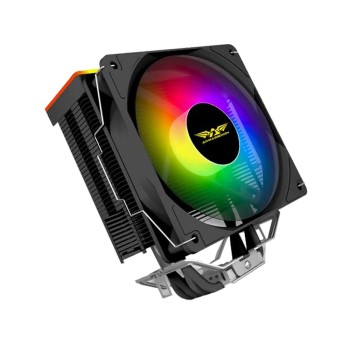 Armaggeddon Gaming Cooling CPU Silent RGB Fan 4-Pipe BLIZZARD 2 Black