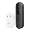 Reolink BP Battery Video Doorbell 4MP Black with Chime and 64GB MicroSD (D340B)