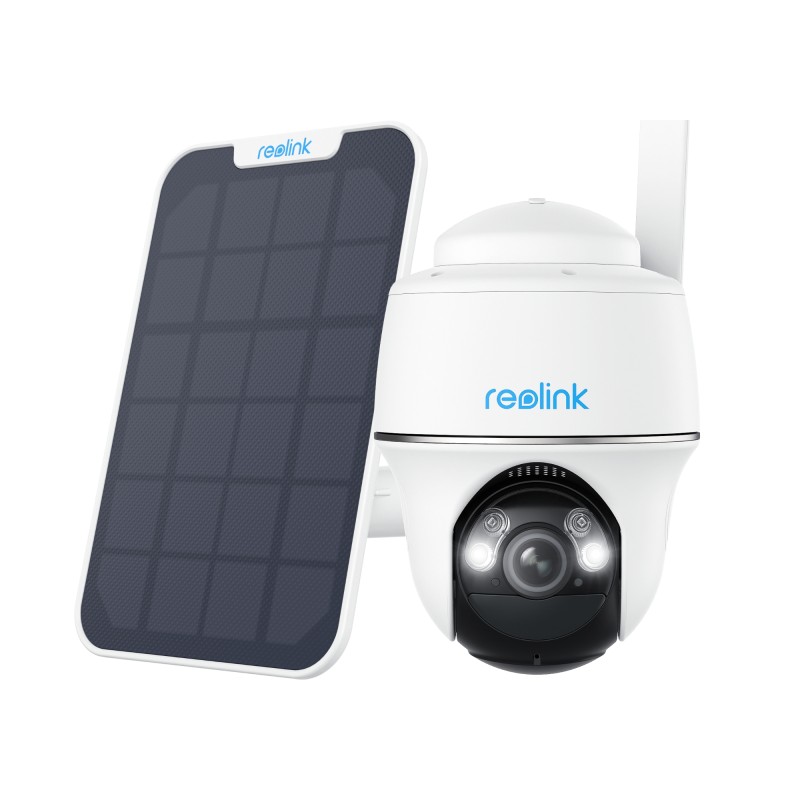 Reolink G430 5MP PTZ (GO PT Plus) Outdoor Battery Camera Bundle Includes Solar Panel + 32GB SD