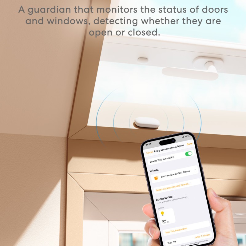 Meross Homekit Smart Door and Window Sensor MS200HK-UK