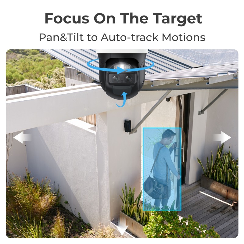 Reolink BP Outdoor Battery Camera 4K PTZ Dual Lense TRACKMIX-4K Reolink BP Outdoor Battery Camera 4K PTZ Dual Lense TRACKMIX-4K
