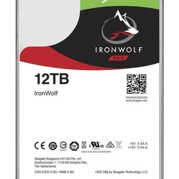 Seagate Ironwolf 12TB HDD SATA 3.5'' NAS