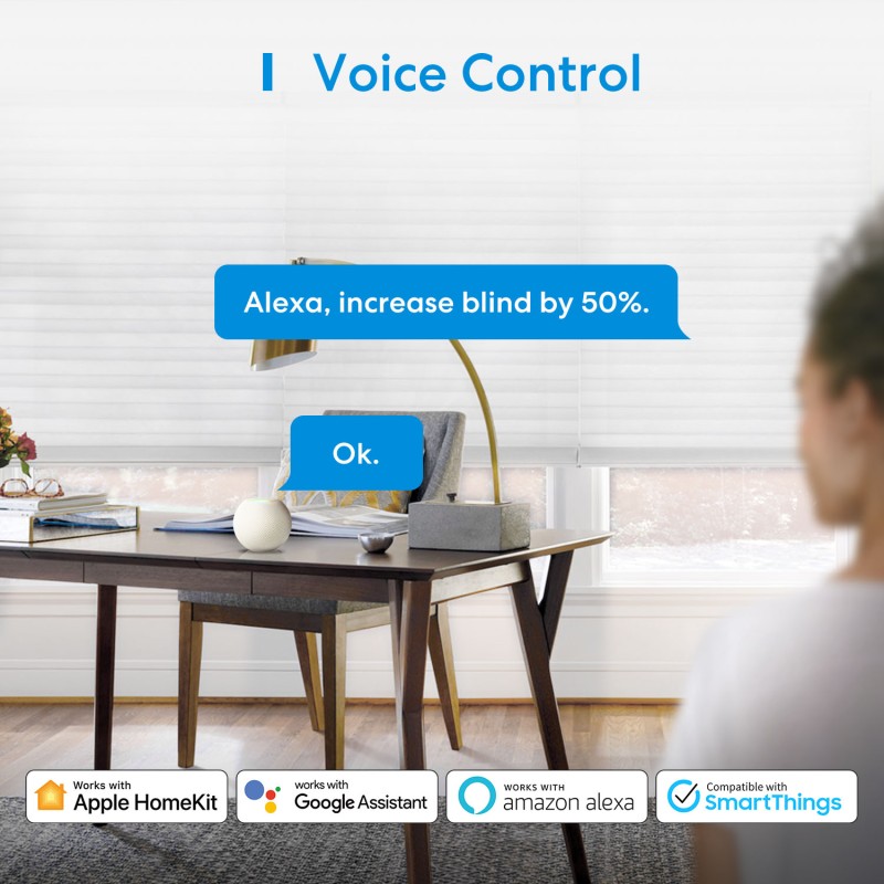 Meross Homekit Smart Wi-Fi Roller Shutter 5A MRS100HK-EU
