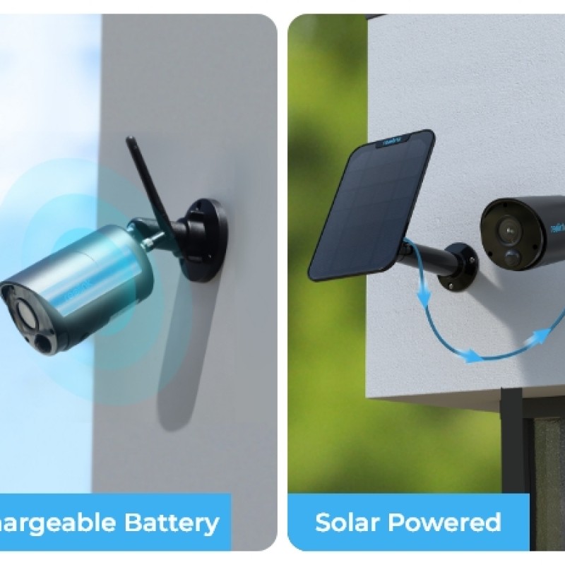 Reolink BUNDLE 3MP ARGUS Eco B320 (Black) + White Solar Panel (25655+24757)