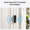 Reolink BP Battery Video Doorbell 4MP Black with Chime and 64GB MicroSD (D340B)