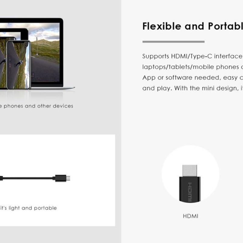 Lenkeng LKV488-V2.0 Wireless HDMI Mini Transmitter & Receiver Kit 4K60Hz