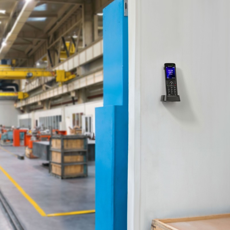 Yealink IP Phone Cordless Wi-Fi 6 Handset Roaming Dual Band with Bluetooth AX83H