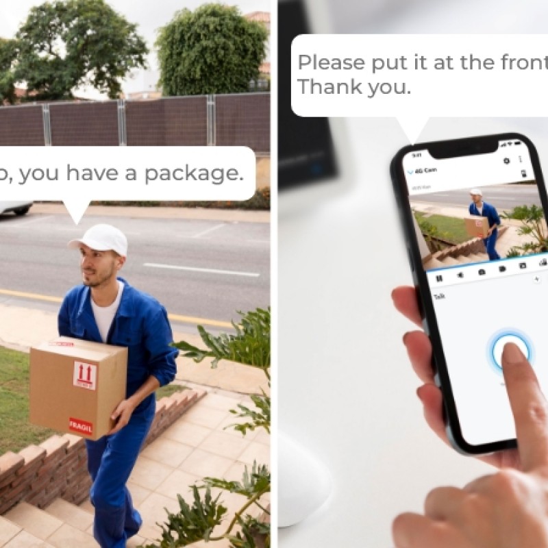 Reolink BUNDLE 3MP ARGUS Eco B320 (Black) + White Solar Panel (25655+24757)