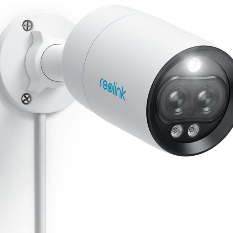 Reolink RLC-81MA (P330M) 8MP POE IP Bullet Spotlight Camera Dual Wide Angle & Telephoto Lens