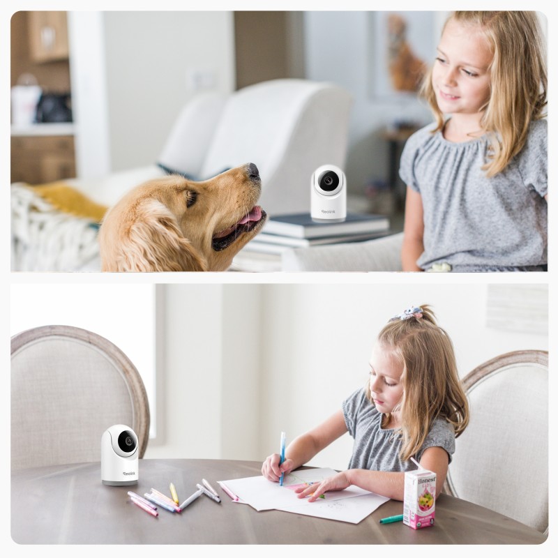 Reolink WIFI Indoor PTZ Camera 3MP E321 White