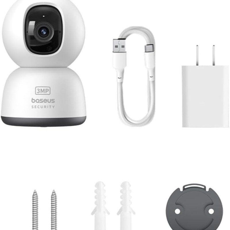 Baseus Security P1 Lite Indoor Camera 2K White EU