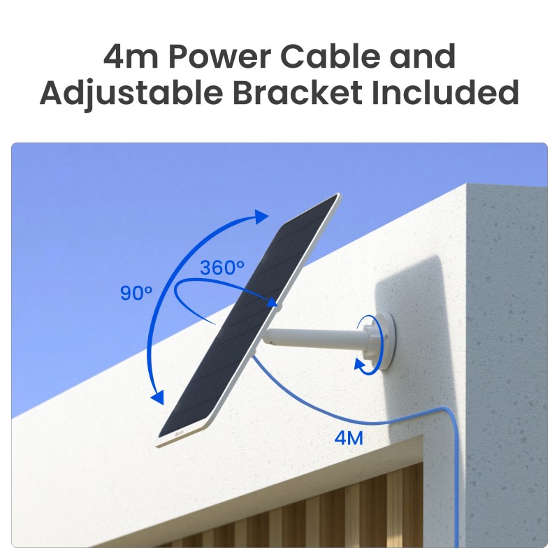 Reolink BPS Solar Panel 3 for Reolink Battery Cameras White 12W (Type C)