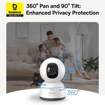 Baseus Security P1 Lite Indoor Camera 2K White EU
