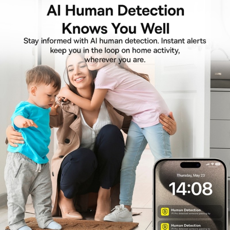 Baseus Security P1 Pro Indoor Camera 3K White EU