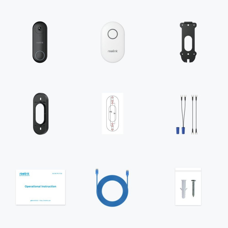 Reolink POE Video Doorbell 5MP (D340P)