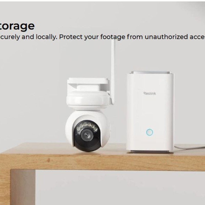 Reolink BP Outdoor Battery Camera 4K Altas (24/7 recording) (B660) Bundle