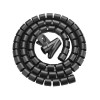 Unitek Cable Organizer Spiral Wrap with Clamp 22 mm 10.0m OT1102ABK-10M