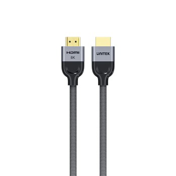 Unitek HDMI 2.1 Cable 8K60Hz Braided 3.0m C11093RGY-3M