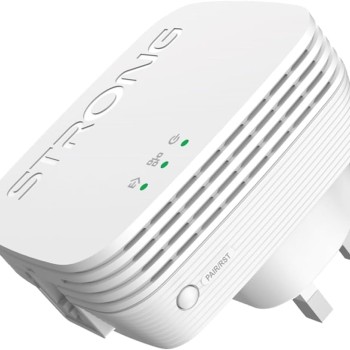 Strong Powerline Kit AV600 Mini 600Mbps UK 600TRIMINIUK (Triple Pack) Strong Powerline Kit AV600 Mini 600Mbps UK 600TRIMINIUK (Triple Pack)