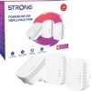 Strong Powerline Kit AV600 Mini 600Mbps UK 600TRIMINIUK (Triple Pack)