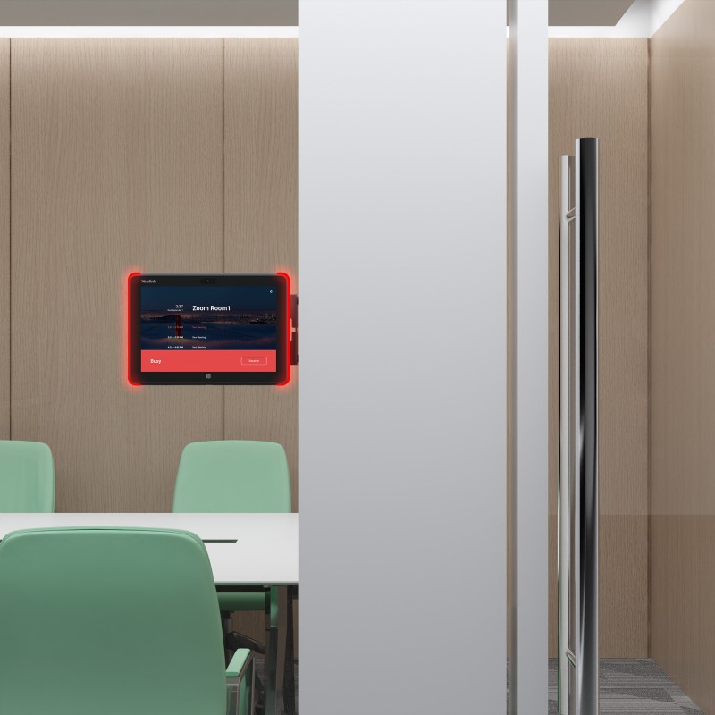 Yealink Teams Room Scheduling Panel for Booking & Status with 8'' Touch, PoE, Wi-Fi/BT, RFID/NFC RoomPanelE2