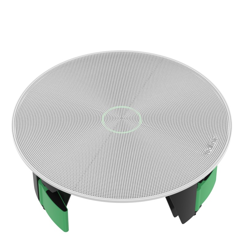 Yealink Conferencing Microphone Wired Ceiling PoE 360° 4m Voice Pickup AI CM20