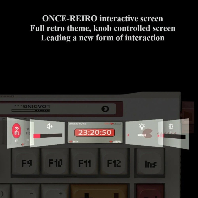 Thunderobot ONCE81 Tri-mode 2.4GHz-BT-USB C Gaming Mechanical Keyboard