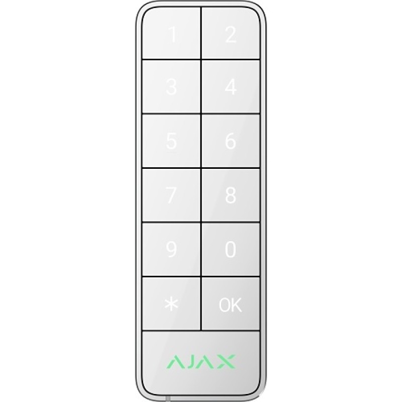 AJAX FIBRA Keypad Outdoor White