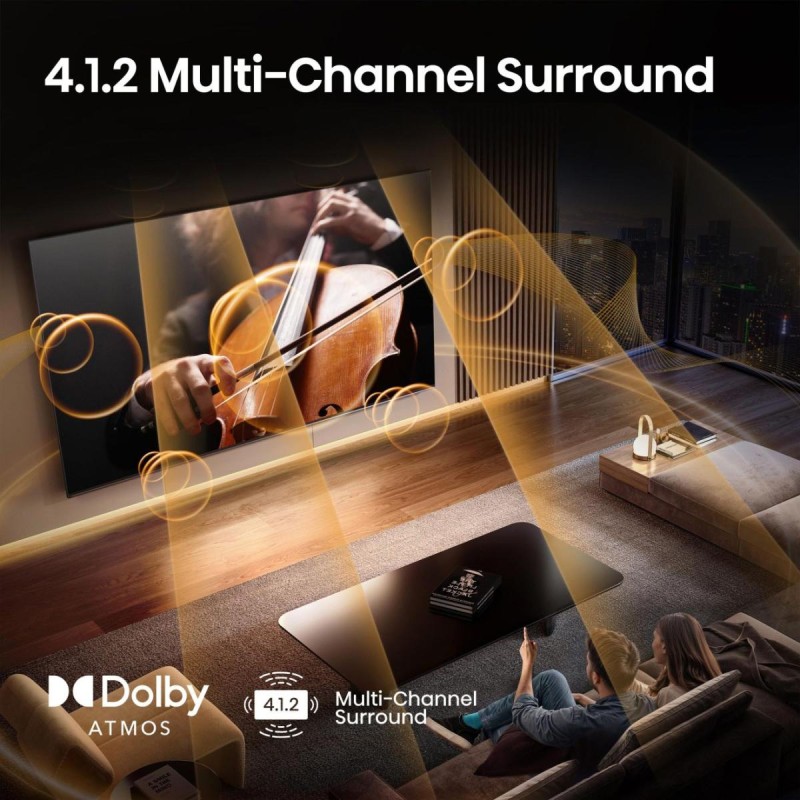 Hisense 75U8Q 75'' 4K Smart QLED MINI LED 144hz TV