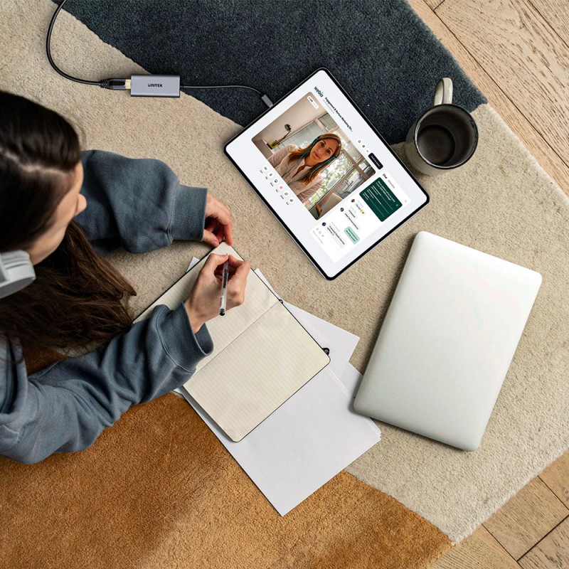 Unitek Converter USB-C to LAN 5GbE Ethernet U1343A