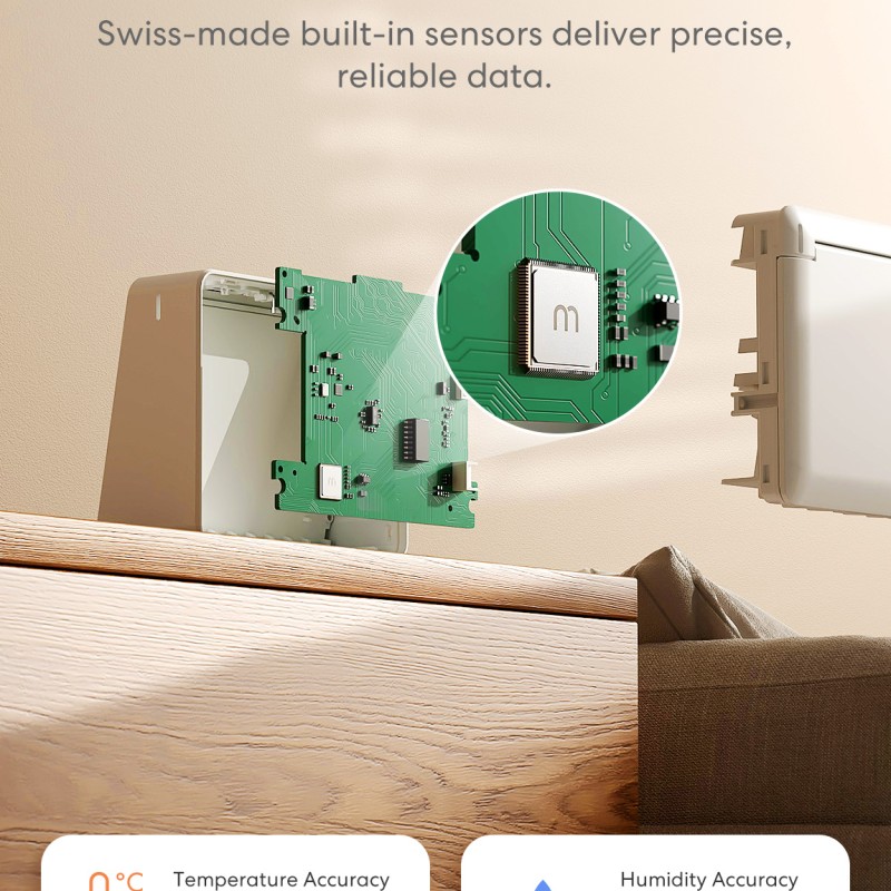Meross Homekit Smart Temperature & Humidity Sensor (Matter) MS130MA-EU
