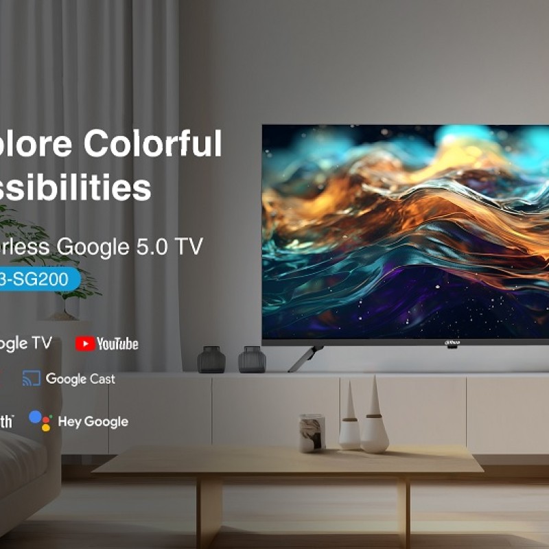 Dahua LTV43-SG200 43'' Full HD Google TV with HDR10, Dolby Digital Plus & Voice Control Remote