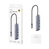 Cudy Hub USB-C 1xHDMI 4K30Hz/PD100W/3xUSB-A UH405