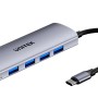 Unitek USB-C Hub 4xUSB-A 10Gbps & USB-C Power Port H1112E