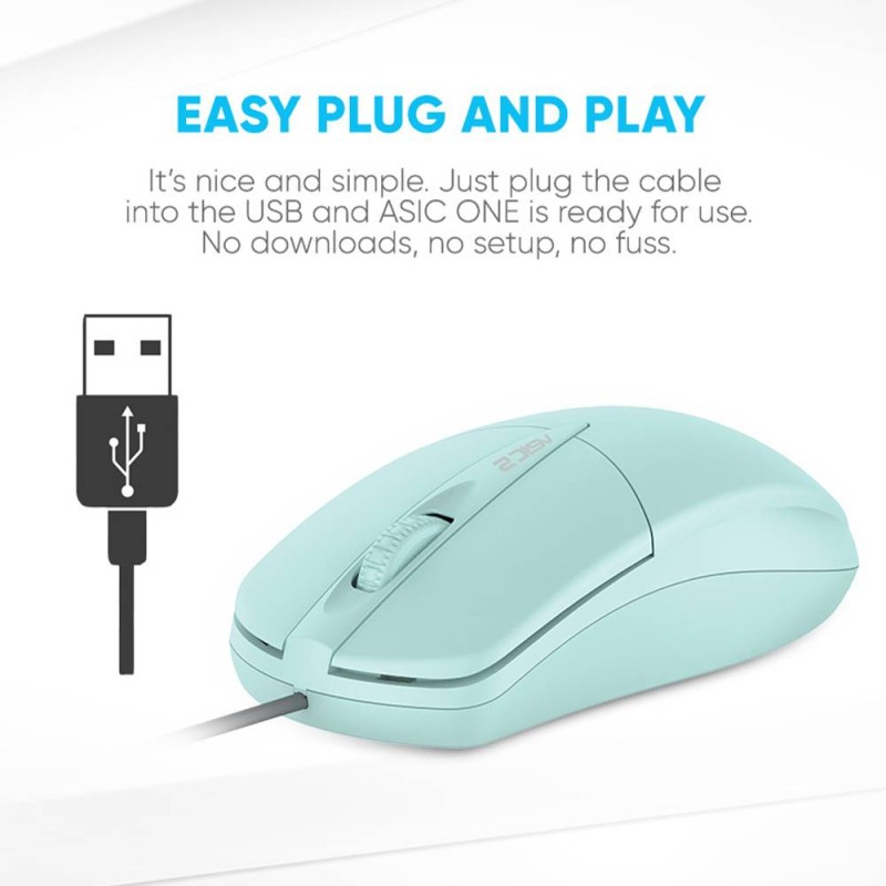 Alcatroz Mouse Wired ASIC 2 Black (Blister)