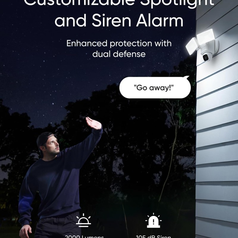 Anker Eufy Security Camera Outdoor Floodlight E30