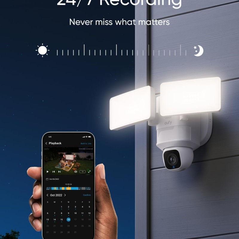Anker Eufy Security Camera Outdoor Floodlight E30