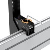 Brateck TV Ceiling Mount Twin 60x40 50kg/Screen 1.58m Lockable LVC03-246TL-02