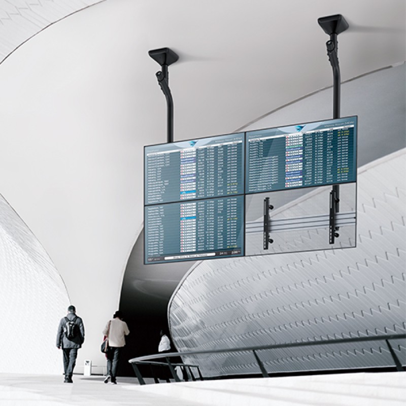 Brateck Video Wall Ceiling 2x2 60x40 50kg/Screen LVC03-446FL-02