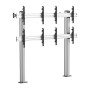 Brateck Video Wall FloorStand 4x4 60x40 50kg/Screen LVS02-446FB