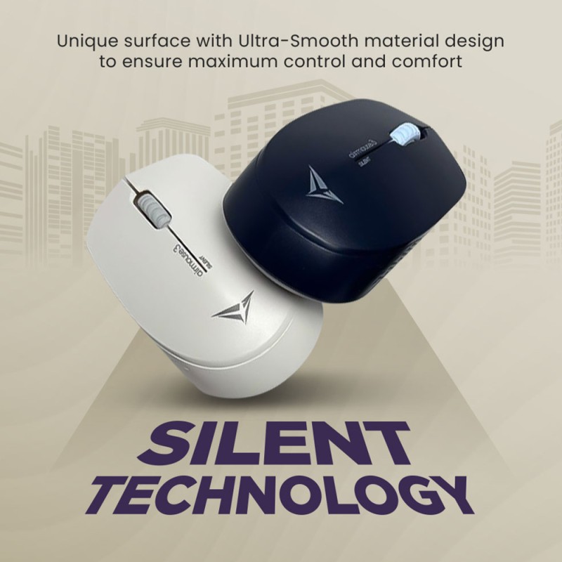 Alcatroz Mouse Wireless AIRMOUSE 3 Silent Black