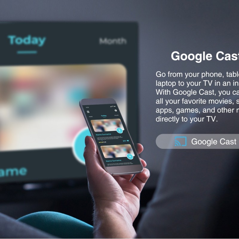 Dahua LTV43-SG200 43'' Full HD Google TV with HDR10, Dolby Digital Plus & Voice Control Remote