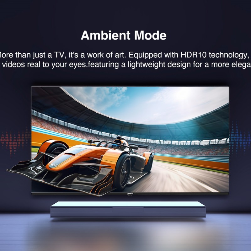 Dahua LTV43-SG200 43'' Full HD Google TV with HDR10, Dolby Digital Plus & Voice Control Remote