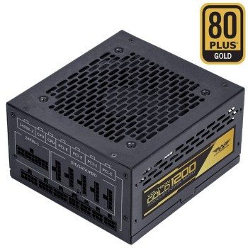 Armaggeddon Gaming PSU 1200W Modular & Certified 80+ VOLTRON GOLD 1200 Black