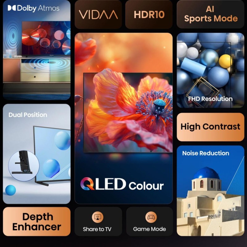 Hisense 40A5Q 40'' Full HD Smart QLED TV