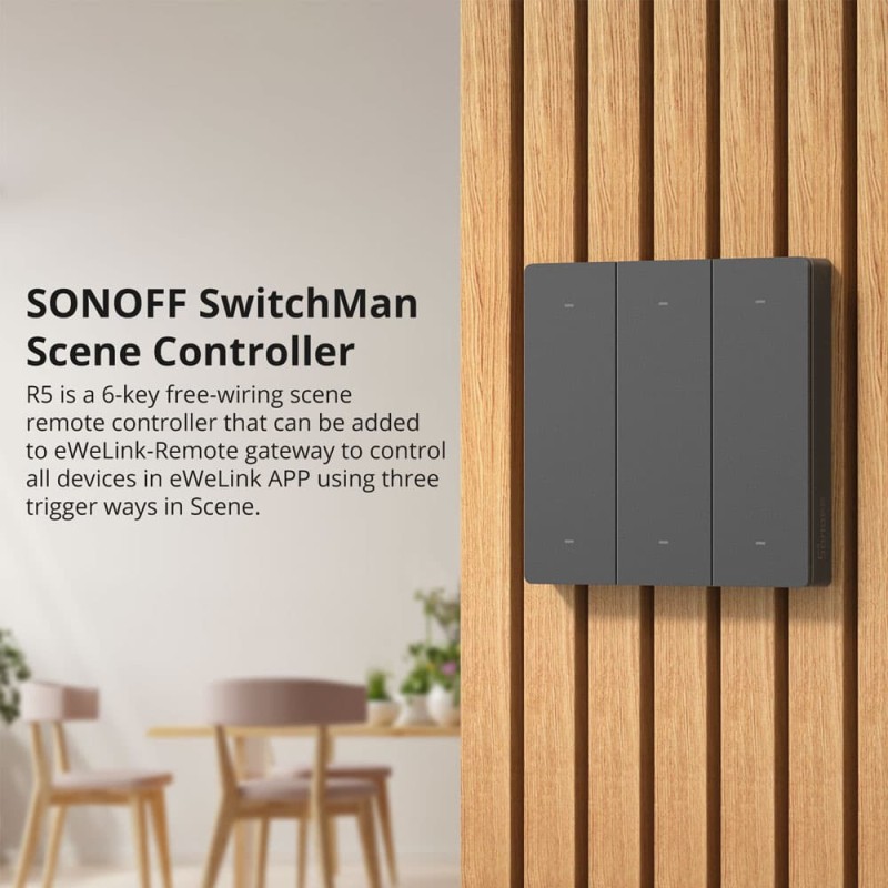 Sonoff Wifi Smart SwitchMan Scene Controller R5 White
