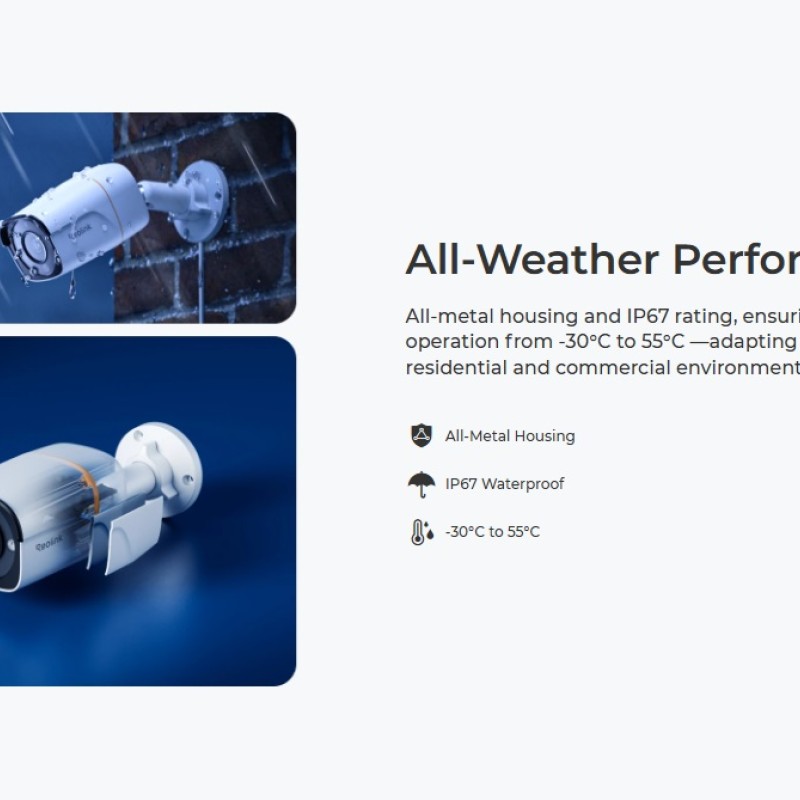 Reolink PRO IP POE Dual Illumination 12.0MP Bullet 2.8mm SED RP-PCB12M