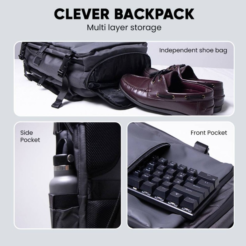 Armaggeddon Gaming Bag with Lock, USB-C, Splashproof NOMAD-15 Carbon