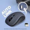 Alcatroz Mouse Wireless & Bluetooth Silent AIRMOUSE DUO 3 White