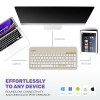 Alcatroz XPLORER GO! BTR 200 Wireless Mini Keyboard 2.4G+BT Mist White